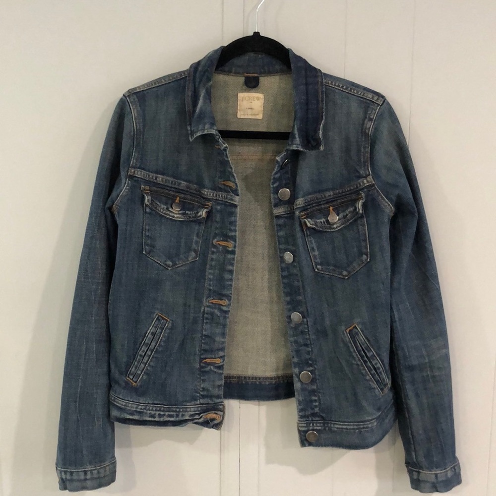 J. Crew Blue Jean Jacket